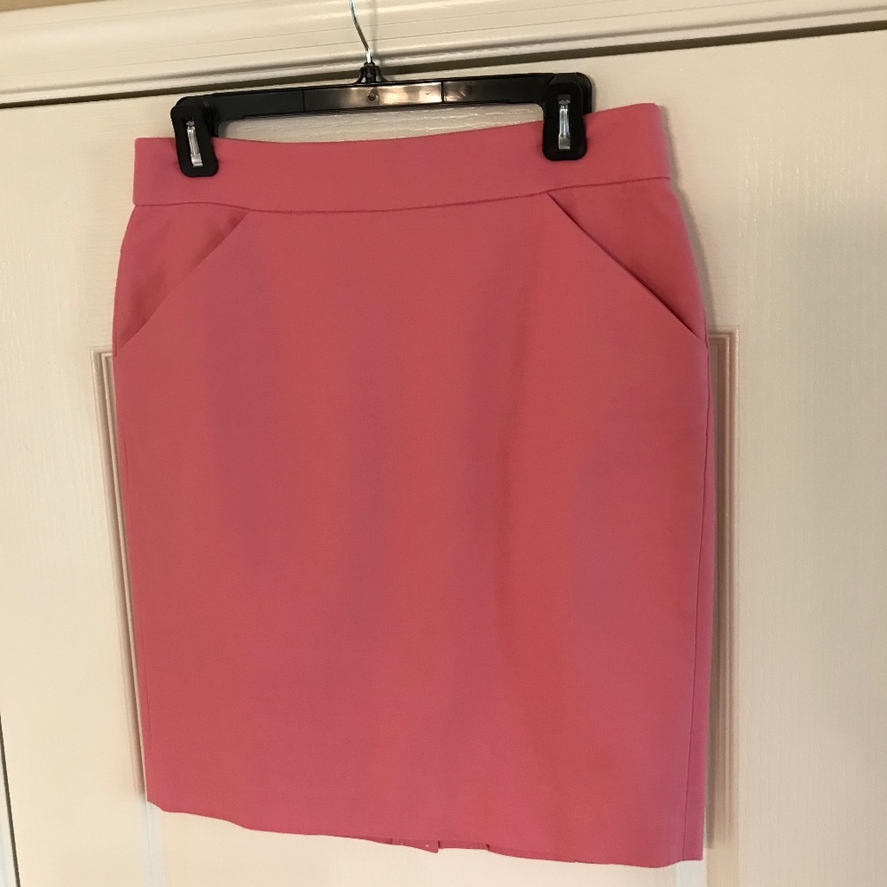 J Crew Factory, Size 6, Pink, Pencil Skirt